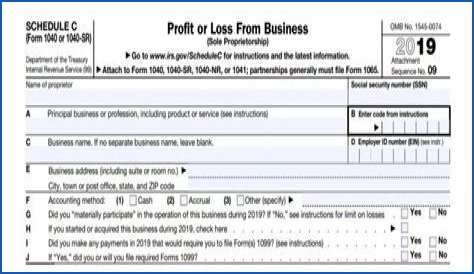Where is 1099-MISC reported on Schedule C?